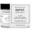 „Depot 400 Shave Specifications No. 401“ raminamasis kremas prieš ir po skutimosi, 75 ml