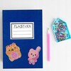 Derform Mozaika Laimingi gyvūnai DIAMOND STICKERS Kidea (NDWZKA)