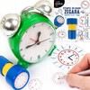 Kidea LEARNING CLOCK STAMP (SNZKA) antspaudų rinkinys