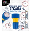 Kidea LEARNING CLOCK STAMP (SNZKA) antspaudų rinkinys