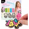 Molio putplastis 4 spalvos Kidea FOAM PENDANT FRIENDS mix Derform