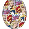 Pop-Art tualeto sėdynė - Duroplast, laisvai krintanti, WENKO