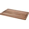 Excellent Houseware Akacijų medienos pjaustymo lenta 37x25 cm su giliu grioveliu