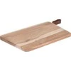 Excellent Houseware Tikmedžio medinė pjaustymo lenta serviravimui, 30x18 cm