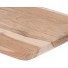 Excellent Houseware Tikmedžio medinė pjaustymo lenta serviravimui, 30x18 cm