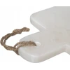 Secret De Gourmet Pjovimo lenta GEOM HYGGE, 15 x 30 cm, marmurinė, balta