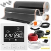 Devi Rinkinys IR Sidabrinis 160W 10m²,szer.100cm + Taurus Baltas (5904890246058)