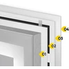 Devi Rinkinys IR Sidabrinis 160W 16m²,szer.100cm +Aries (5904890245860)