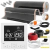 Devi Rinkinys IR Sidabrinis 160W 16m²,szer.100cm + Taurus Baltas (5904890246089)