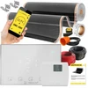 Devi Rinkinys IR Sidabrinis 160W 1m²,szer.100cm + Gemini Baltas (5904890247260)