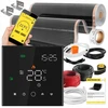 Devi Rinkinys IR Sidabrinis 160W 1m²,szer.100cm + Leo Juodas (5904890247048)