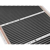 Devi Rinkinys IR Sidabrinis 160W 1m²,szer.50cm +Gemini Juodas (5904890245501)