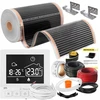 Devi IR rinkinys Sidabrinis 160W 22m², plotis 50 cm + Taurus Baltas (5904890244108)