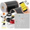 Devi IR rinkinys sidabrinis 160 W 24 m², plotis 50 cm + Leo Baltas (5904890245020)