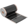 Devi Rinkinys IR Sidabrinis 160W 26m²,szer.50cm +Gemini Juodas (5904890245693)