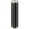 Devi Rinkinys IR Sidabrinis 160W 28m²,szer.100cm + Leo Juodas (5904890247246)