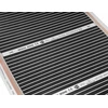 Devi Rinkinys IR Sidabrinis 160W 2m²,szer.100cm + Leo Juodas (5904890247062)