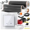 Devi Rinkinys IR Sidabrinis 160W 30m²,szer.100cm +Aries LCD (5905910410657)