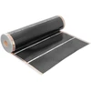 Devi Rinkinys IR Sidabrinis 160W 3m²,szer.100cm + Gemini Juodas (5904890247529)