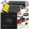 Devi IR rinkinys Sidabrinis 160 W 3 m², plotis 100 cm + Leo Juodas (5904890247086)