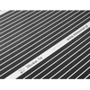 Devi Rinkinys IR Sidabrinis 160W 3m²,szer.100cm + Gemini Juodas (5904890247529)