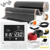 Devi Rinkinys IR Sidabrinis 160W 4m²,szer.100cm + Taurus Baltas (5904890246003)