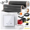 Devi Rinkinys IR Sidabrinis 160W 5m²,szer.100cm +Aries LCD (5905910410800)