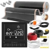 Devi Rinkinys IR Sidabrinis 160W 5m²,szer.100cm + Taurus Juodas (5904890246232)