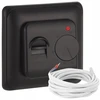 Devi Rinkinys IR Sidabrinis 160W 6m²,szer.50cm +Aries Juodas (5905910412361)
