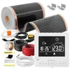 Devi Rinkinys IR Sidabrinis 160W 6m²,szer.50cm +Taurus Baltas (5904890244016)