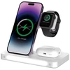 "Devia Smart 3in 1" belaidis įkroviklis 15W, baltas