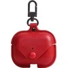 Dėklas Devia Devia Lux Series Eco Leather Look magnetinis karabinas, skirtas Apple AirPods 1st Generation ausinėms