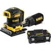 Dewalt vibracinis šlifuoklis DCW200NT, 18V, lagaminas,  be akumuliatoriaus ir kroviklio
