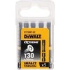 DEWALT KOŃCÓWKA UDAROWA T30x50 /5szt. EXTREME IMPACT TORSION