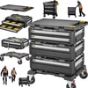 DeWalt įrankių vežimėlis TOUGHSYSTEM 2.0 DXL 5 in 1, DWST60510-1