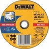 DEWALT DISKAS METALUI 115×1,2mm INOX