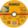 DEWALT DISKAS METALUI 180×1,6mm INOX
