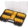 DeWalt Frezų rinkinys medienai DT90017-QZ, 22 vnt. 8mm