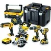 Įrankių rinkinys DeWalt (DCD796 + DCF887 + DCS331 +DCS391 + DCL050); 18 V; 3x5,0 Ah akum.