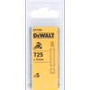 Sukimo antgalis DeWalt DT72932; T25; 70 mm; 5 vnt.