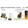 dewalt mclaren komplektas bitów toughcase+ 33el.