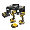 DEWALT Rinkinys COMBO 18V DCK266P3T (DCD796, DCF887) 3x5,0Ah TSTAK