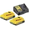 „DeWalt“ 2 x 2,0 Ah akumuliatorių blokas 18 V