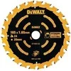Pjovimo diskas medienai DeWalt; 165x1,65x20,0 mm; Z24; 18°
