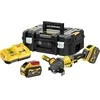 Kampinis šlifuoklis Dewalt DCG418X2-QW; 54 V; 2x9,0 Ah akum.