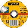DEWALT TARCZA DO CIĘCIA METALU 125 x 1,2 x 22,2mm 10sztuk INOX