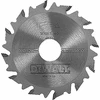 Dewalt Griovelių freza, skersmuo 102 mm, disko storis 4 mm, kiaurymė 22 mm, 12 dantų
