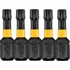 DEWALT SMŪGINIS ANTGALIS T27x25 /5vnt. EXTREME IMPACT TORSION