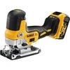 Akumuliatorinis siaurapjūklis DeWalt DCS335P2; 18 V; 2x5,0 Ah akum.