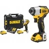 DEWALT POVEIKIO VAIRUOTOJAS 12V 163Nm 2x2.0Ah DCF801D2